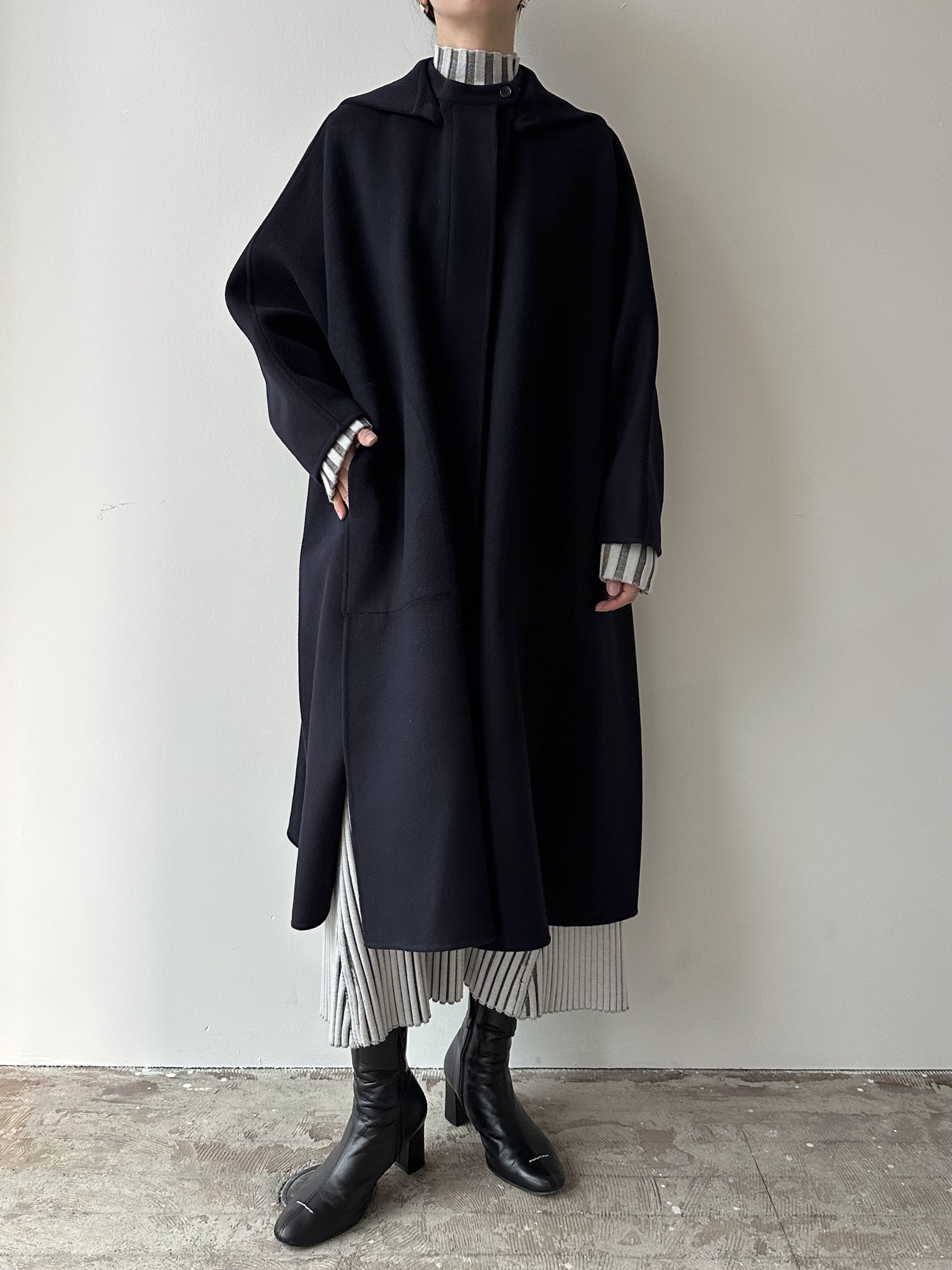 super 140's long cape coat | 岐阜県柳ヶ瀬地区にてセレクトショップ 