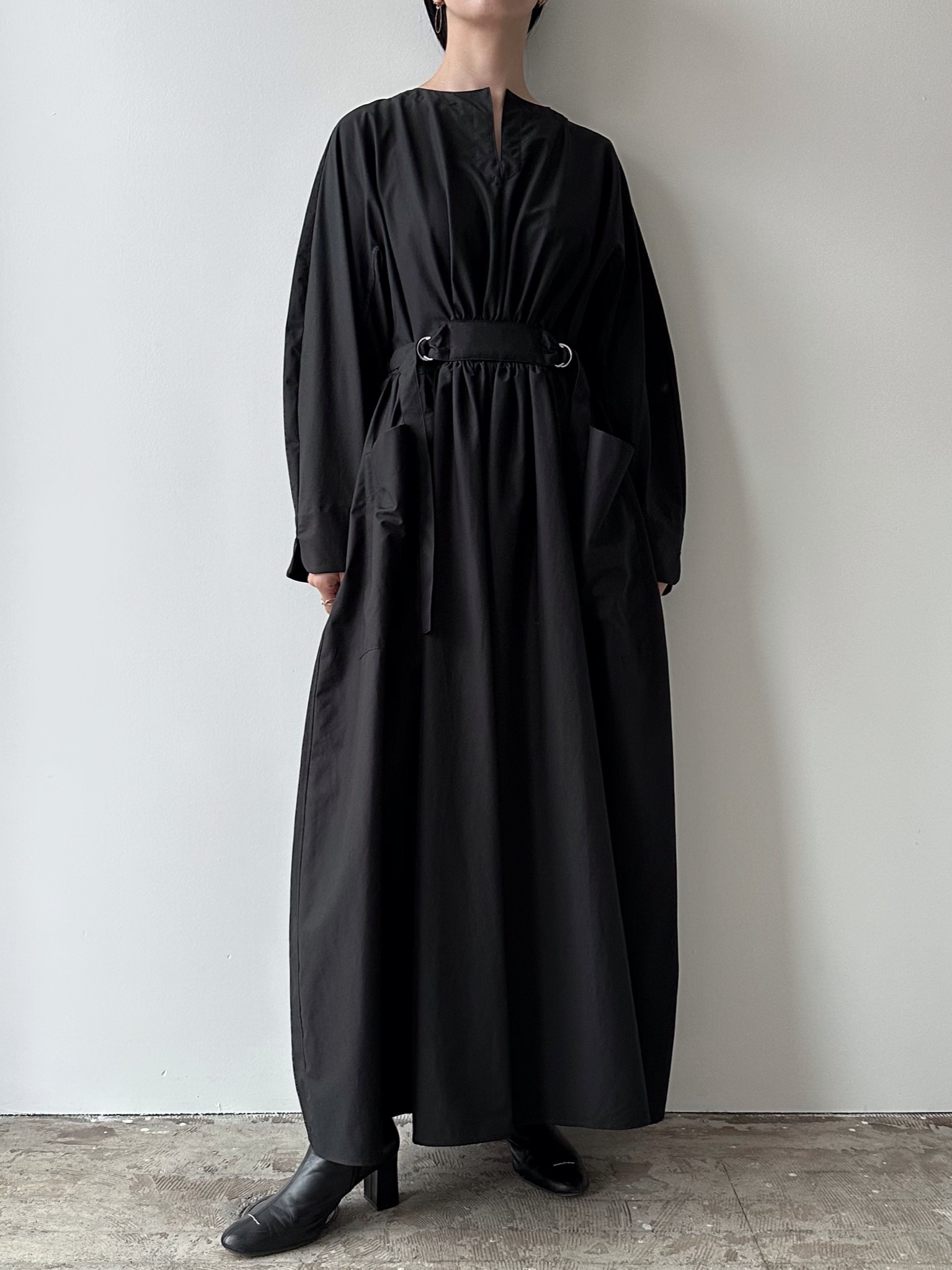 new waist shirring dress | 岐阜県柳ヶ瀬地区にてセレクトショップ phenom